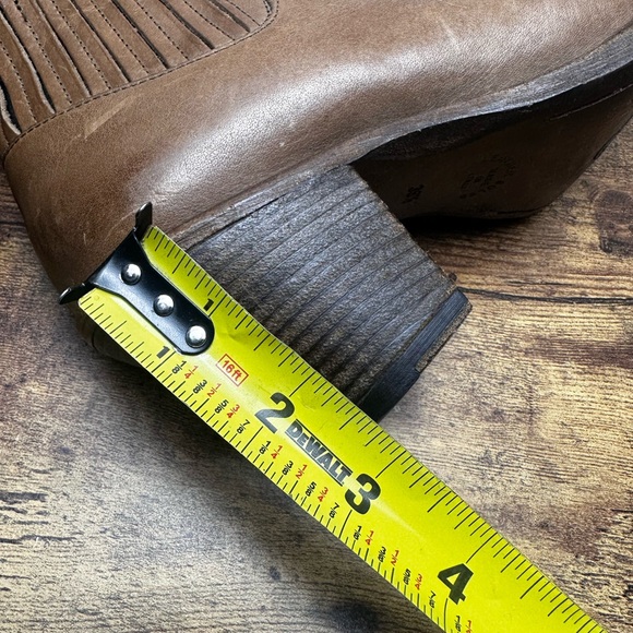 Fiorentini Baker Brown Ankle Boots Booties Women's EUR 38 1/2 US 8.5 - Picture 10 of 10